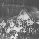 Les habitants de Fort McMurray en 1913