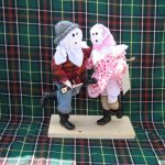 Ornements représentant des mummers