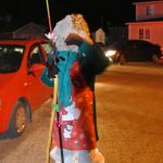 Mon costume de mummer lors de la parade des mummers de Parker’s Cove