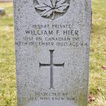 Soldat William Francis Hier