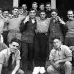 Des survivants militaires du naufrage du S.S. « Caribou »