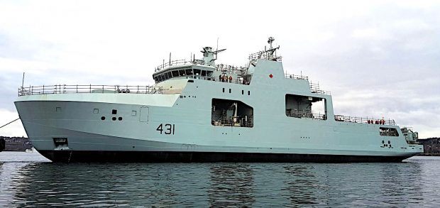 Navire de guerre récent de la Marine royale canadienne