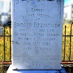 Pierre tombale de Bridget « Bride » Fitzpatrick