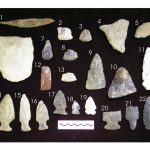 Divers artéfacts archéologiques trouvés au Témiscamingue