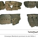 Fragments de poterie en terre cuite
