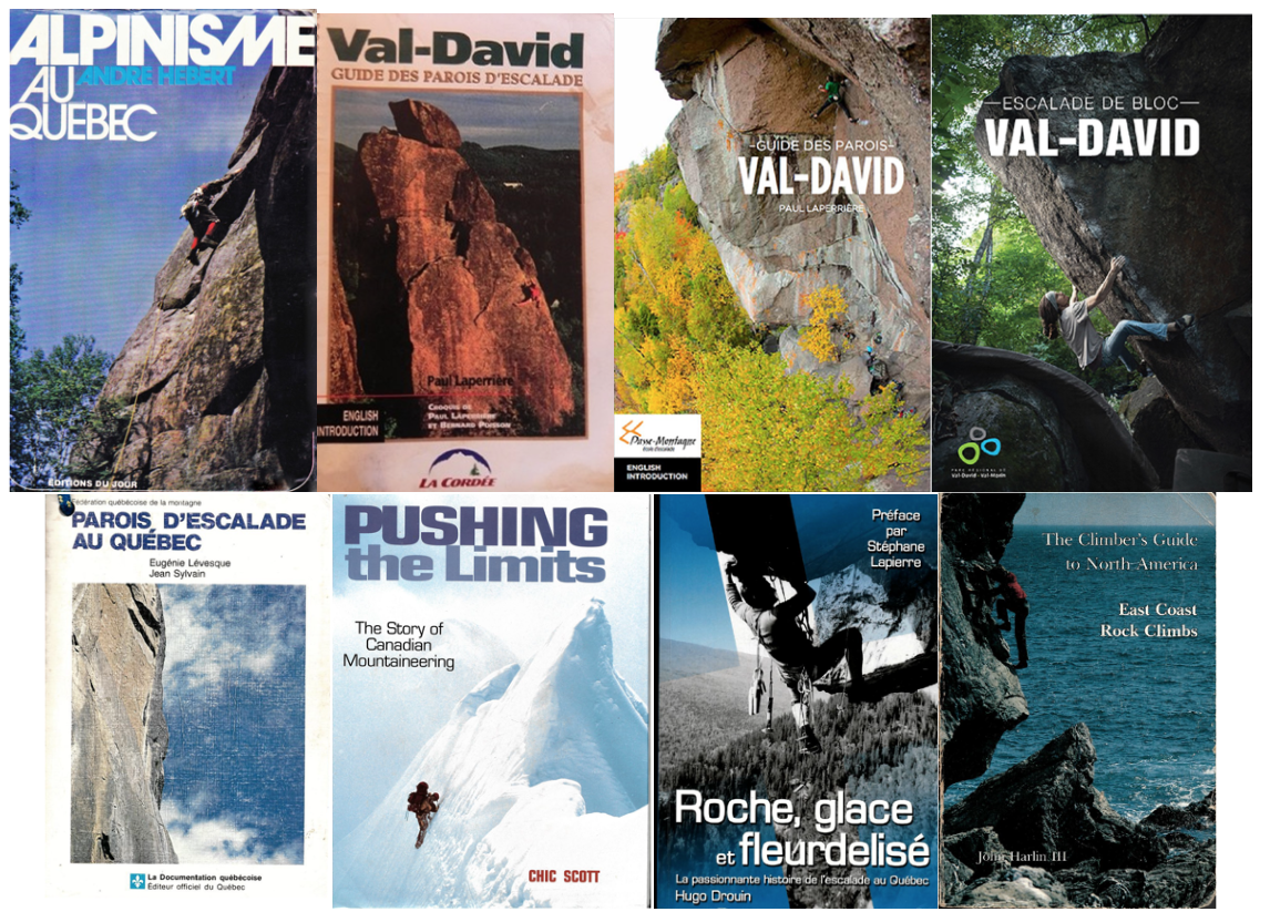 Livres sur l'escalade | Val-David, berceau de l'escalade – Naissance et ...