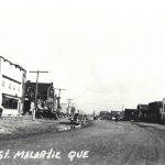 La rue Royale de Malartic vers 1940
