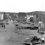 Le village de squatters de Perron