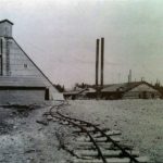 Le chevalement de la Malartic Gold Mines