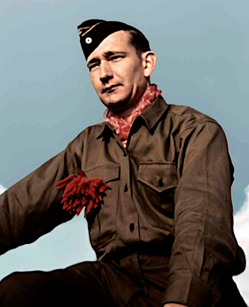 portrait non officiel d’un commandant d’un U-boot en uniforme de travail